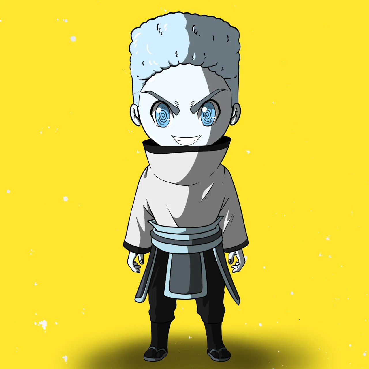 ALIEN #1. Alienzone NFT Chibi artwork.