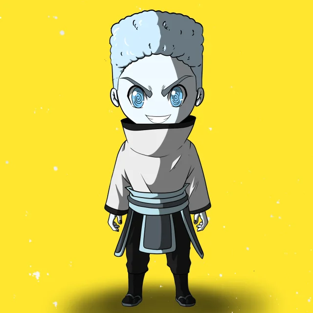 ALIEN #1. Alienzone NFT Chibi artwork.
