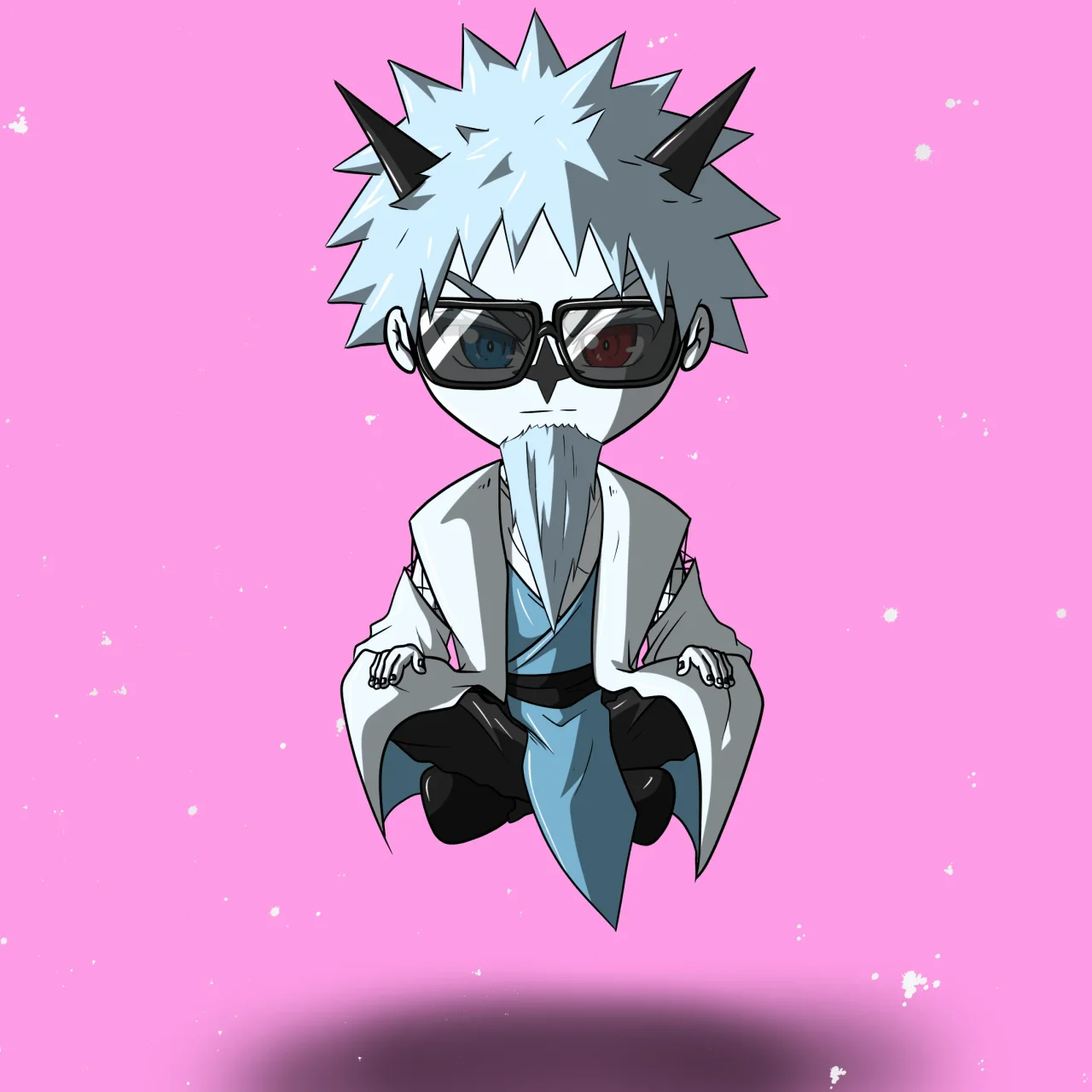 ALIEN #104. Alienzone NFT Chibi artwork.