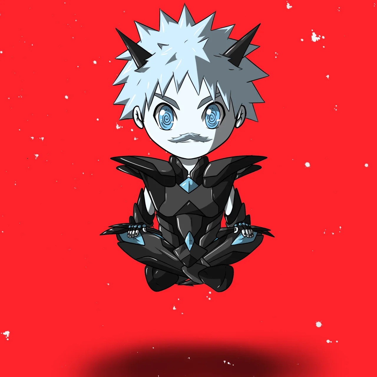 ALIEN #105. Alienzone NFT Chibi artwork.