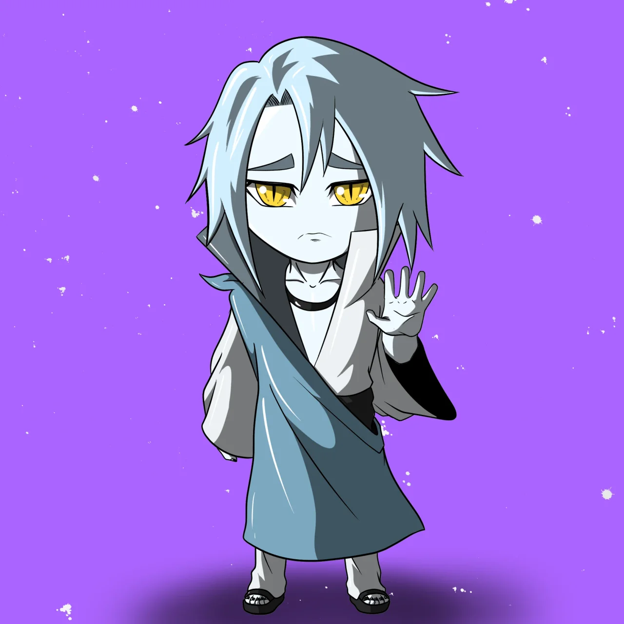 ALIEN #106. Alienzone NFT Chibi artwork.