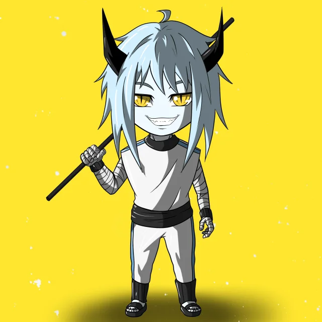 ALIEN #108. Alienzone NFT Chibi artwork.