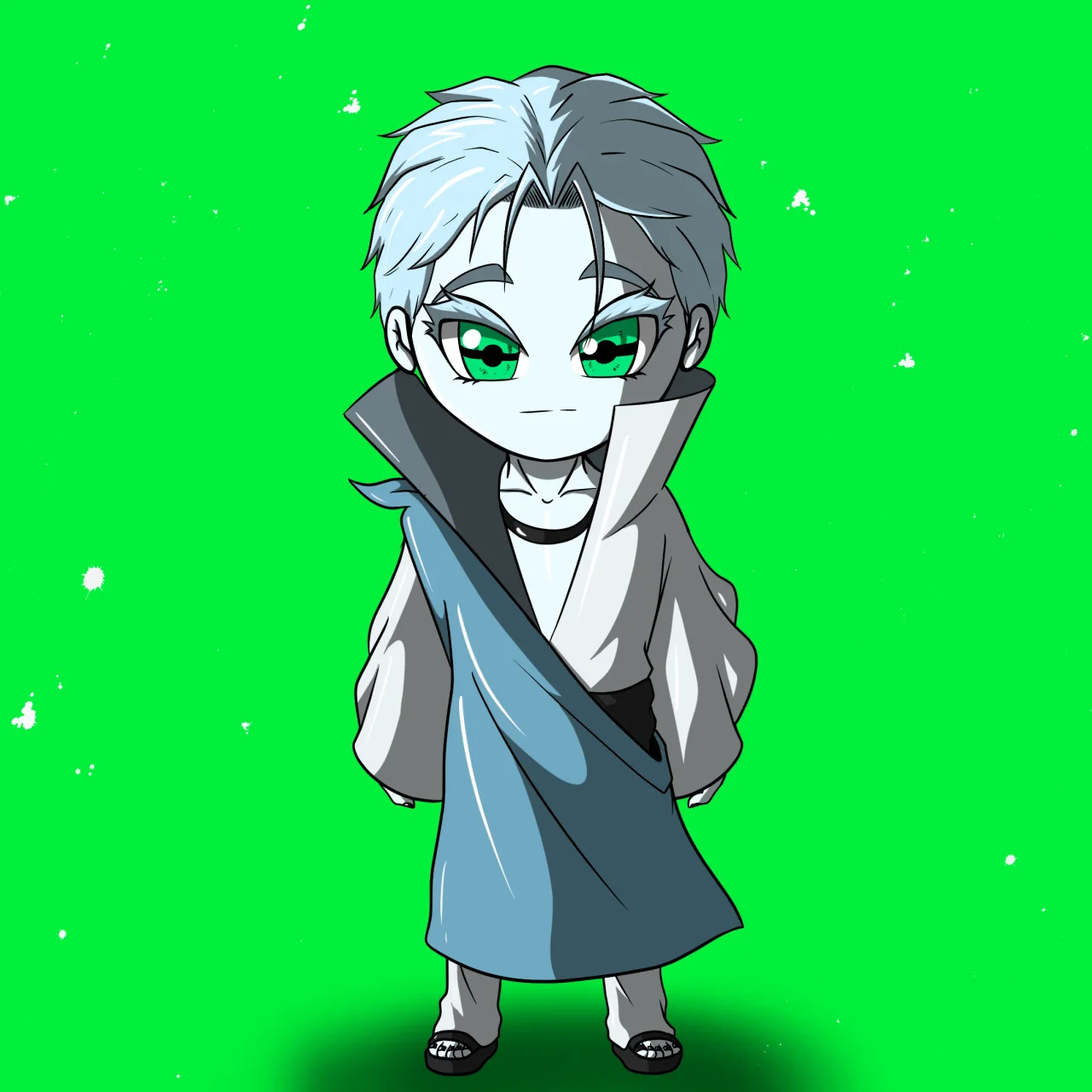 ALIEN #111. Alienzone NFT Chibi artwork.