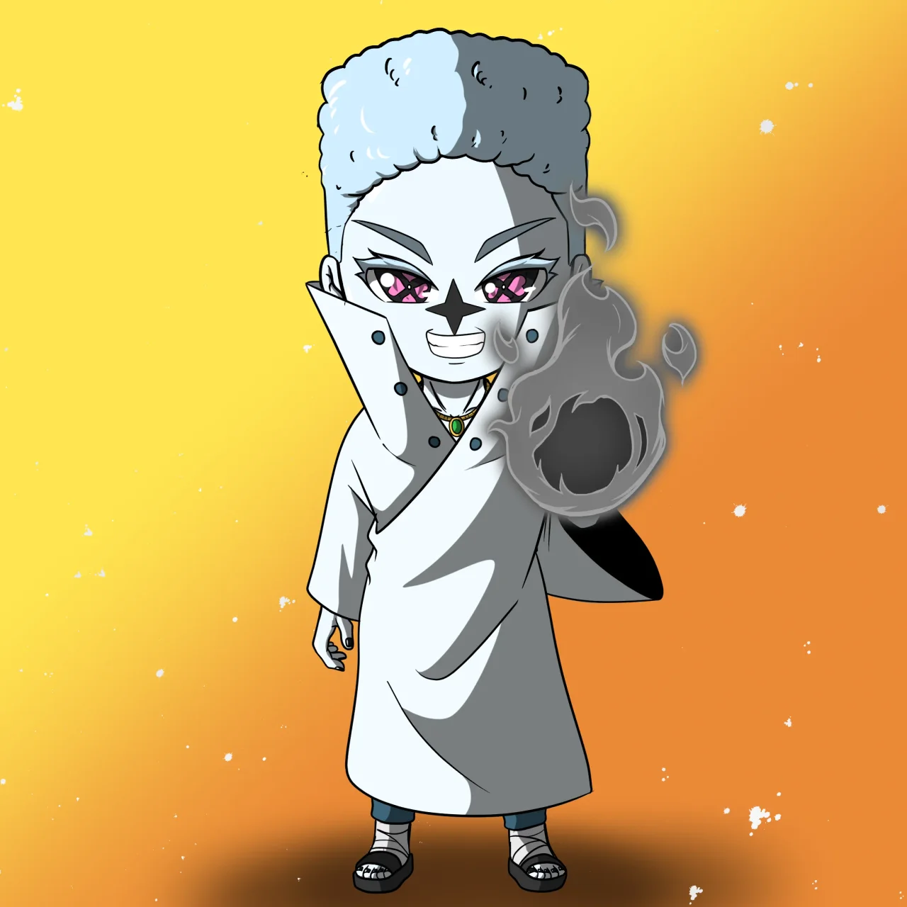 ALIEN #114. Alienzone NFT Chibi artwork.