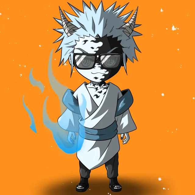 ALIEN #117. Alienzone NFT Chibi artwork.