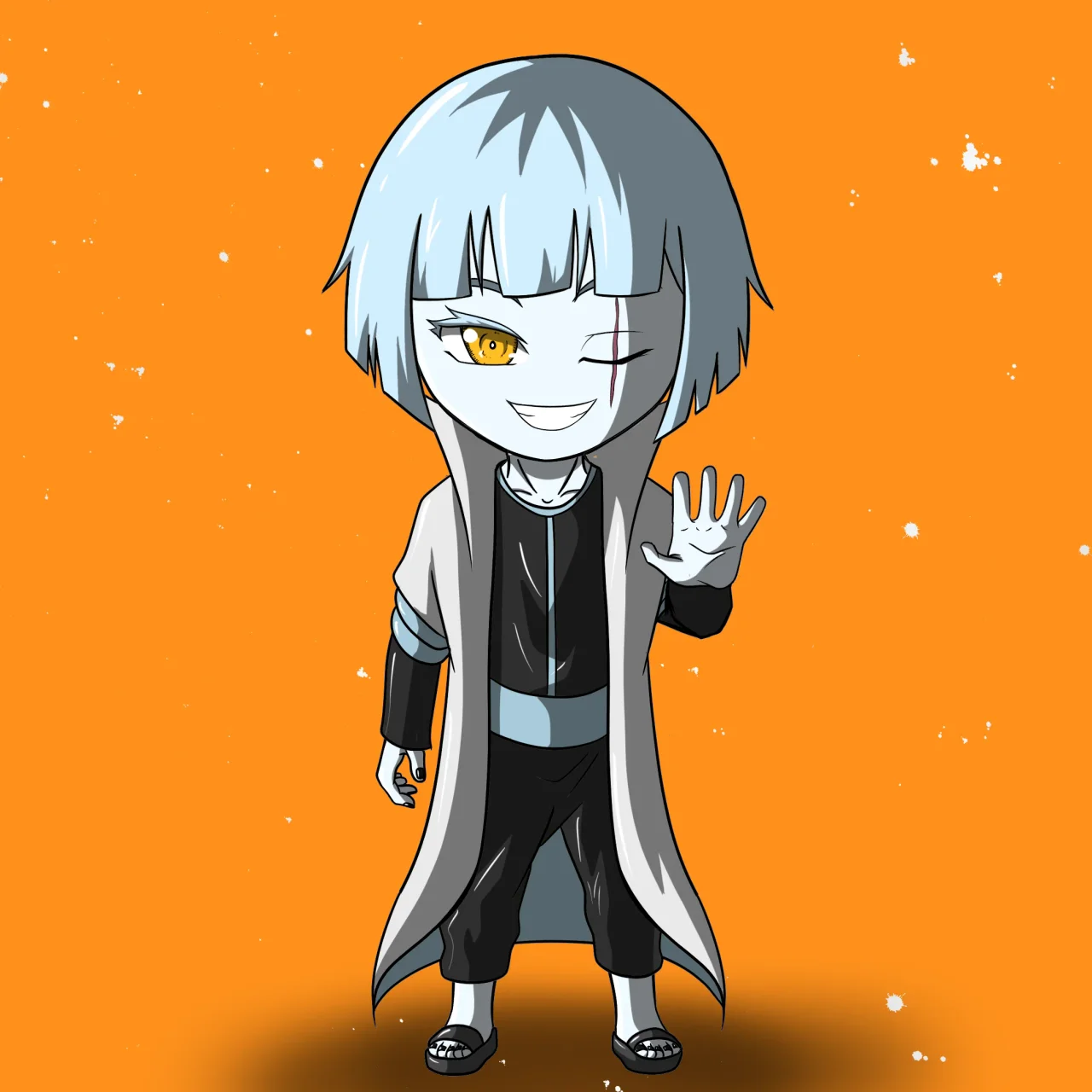 ALIEN #125. Alienzone NFT Chibi artwork.