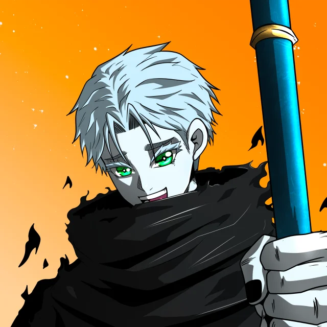 ALIEN #126. Alienzone digital collectible artwork. Eyes: Kôhaimoku; Hair: Ikemen; Mark: None.
