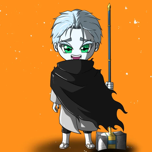 ALIEN #126. Alienzone NFT Chibi artwork.