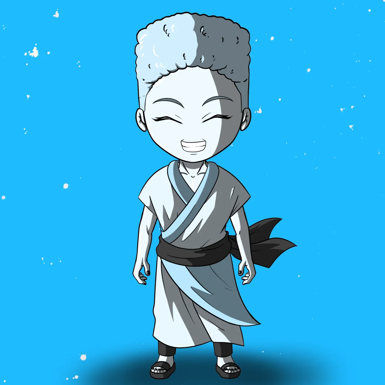 ALIEN #127. Alienzone NFT Chibi artwork.