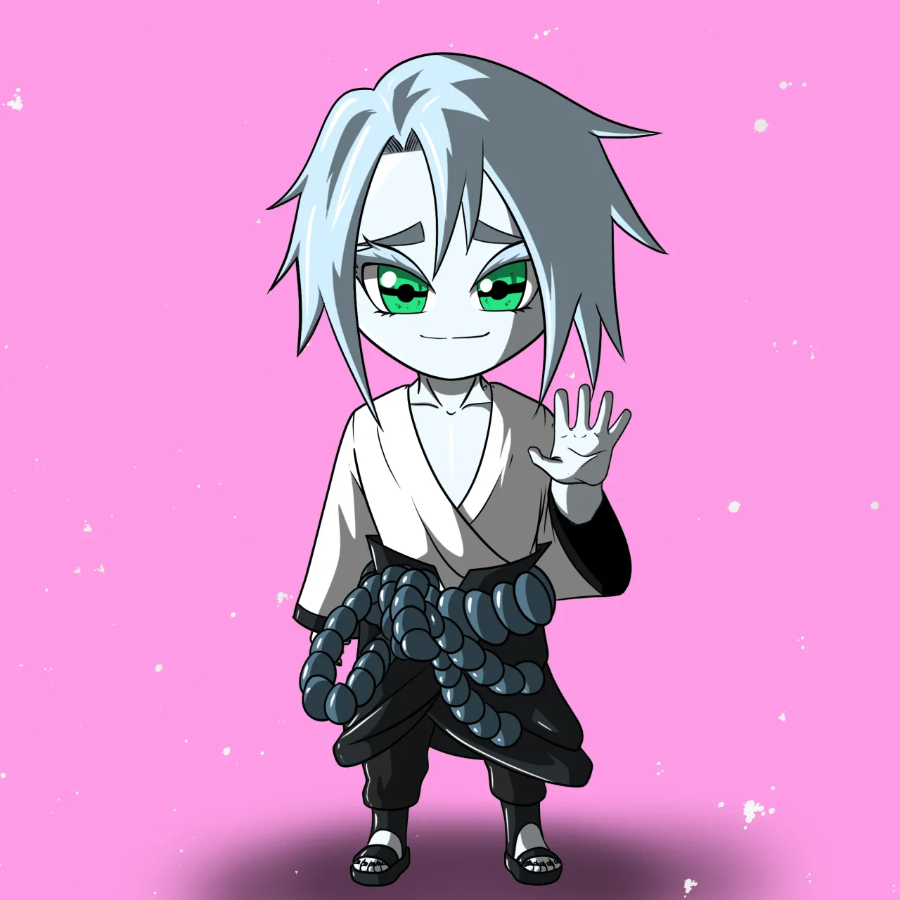 ALIEN #131. Alienzone NFT Chibi artwork.