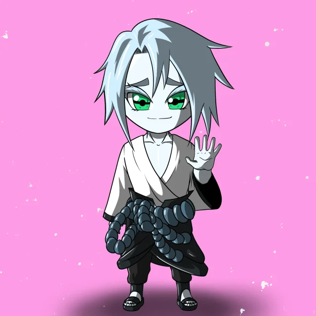 ALIEN #131. Alienzone NFT Chibi artwork.
