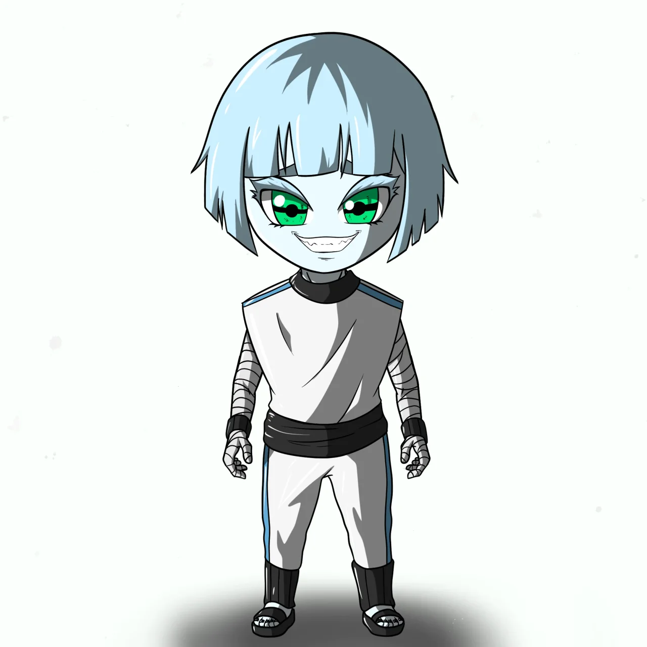 ALIEN #133. Alienzone NFT Chibi artwork.