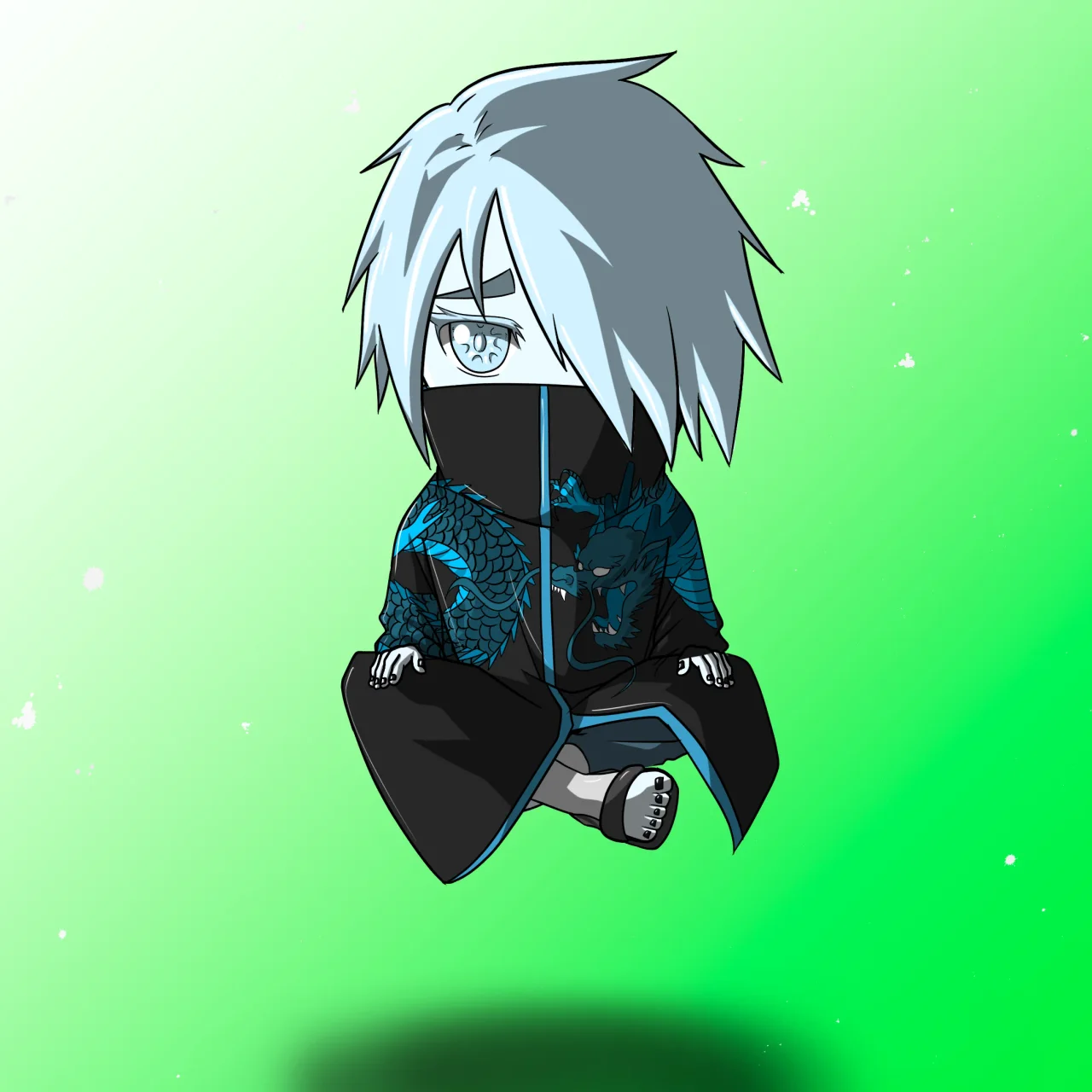 ALIEN #134. Alienzone NFT Chibi artwork.