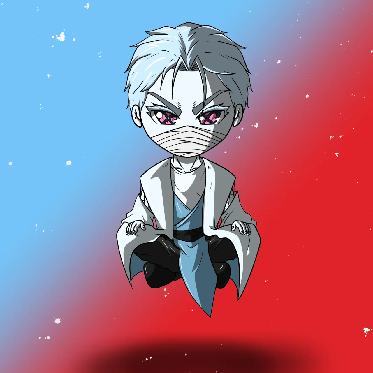 ALIEN #137. Alienzone NFT Chibi artwork.