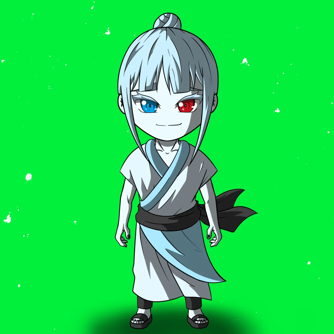 ALIEN #150. Version Chibi du NFT Alienzone.