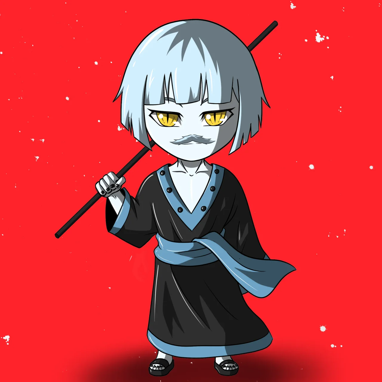 ALIEN #157. Alienzone NFT Chibi artwork.