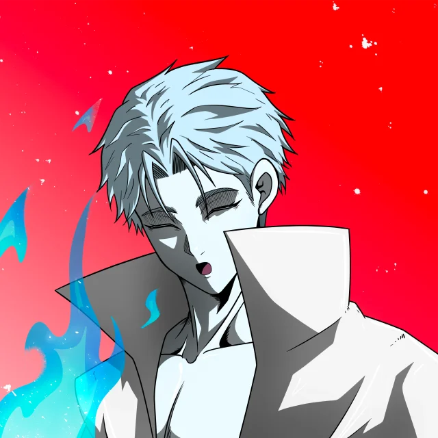 ALIEN #164. Alienzone digital collectible artwork. Eyes: Hêmoku; Hair: Ikemen; Mark: None.