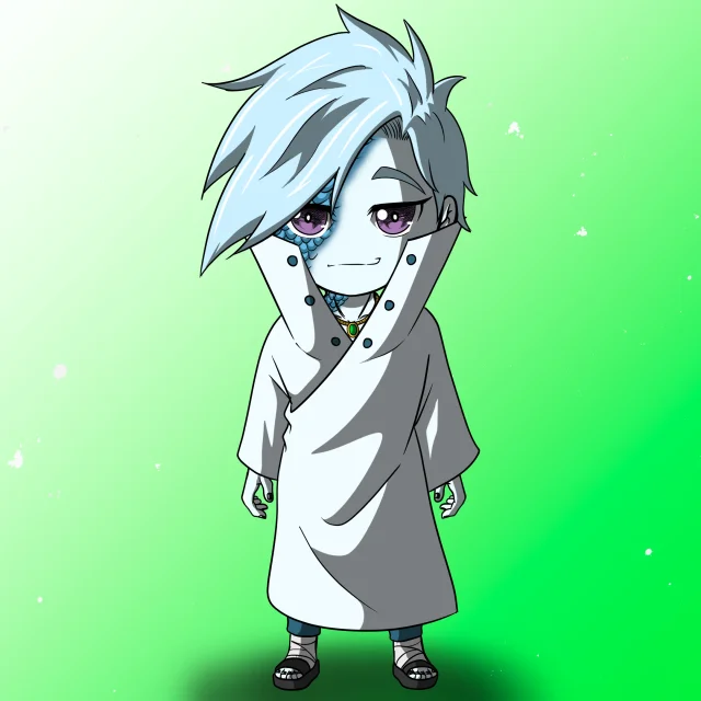 ALIEN #165. Alienzone NFT Chibi artwork.