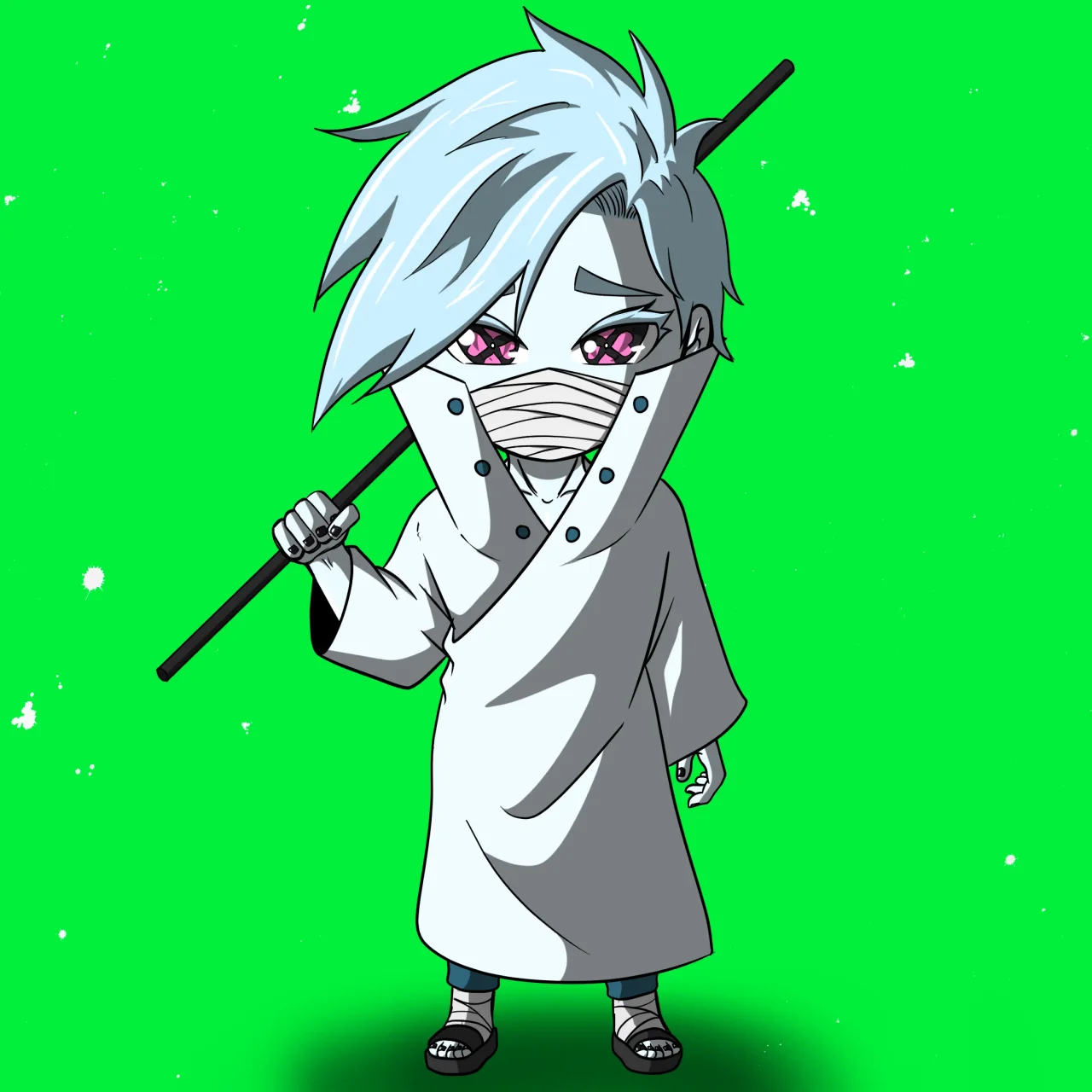 ALIEN #167. Version Chibi du NFT Alienzone.