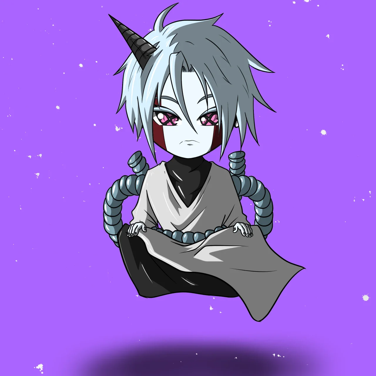 ALIEN #17. Alienzone NFT Chibi artwork.