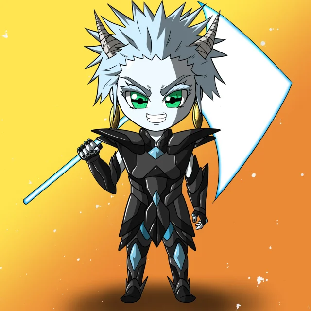 ALIEN #172. Alienzone NFT Chibi artwork.