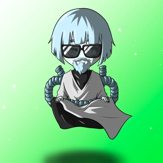 ALIEN #175. Alienzone NFT Chibi artwork.