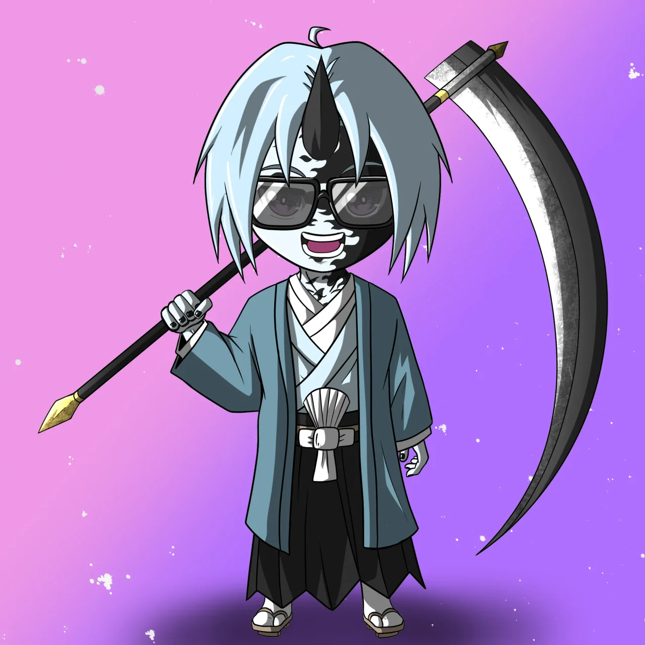 ALIEN #176. Alienzone NFT Chibi artwork.