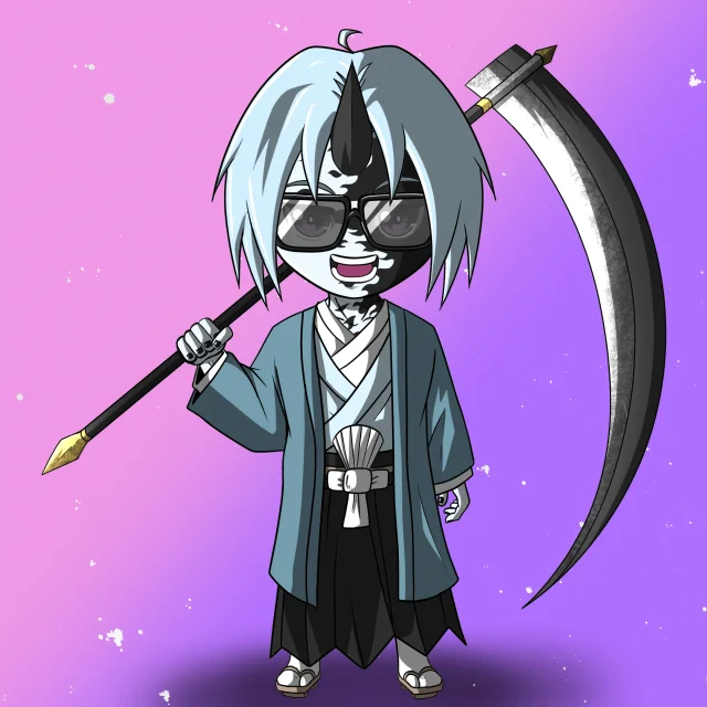 ALIEN #176. Alienzone NFT Chibi artwork.