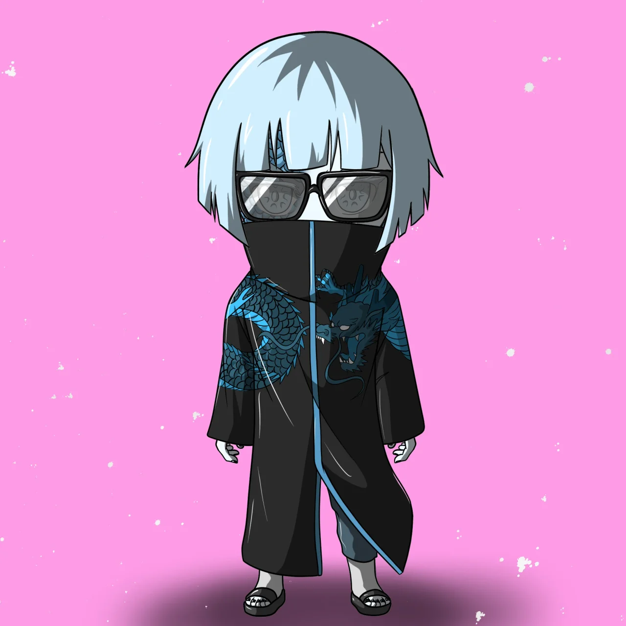 ALIEN #179. Alienzone NFT Chibi artwork.