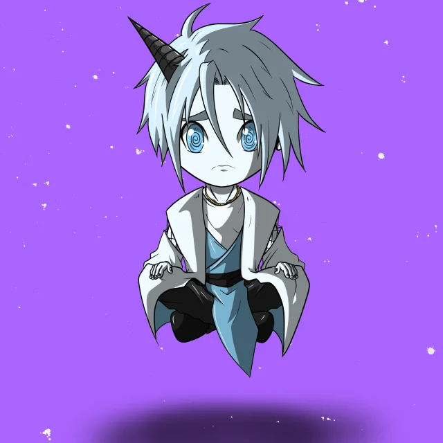 ALIEN #18. Alienzone NFT Chibi artwork.
