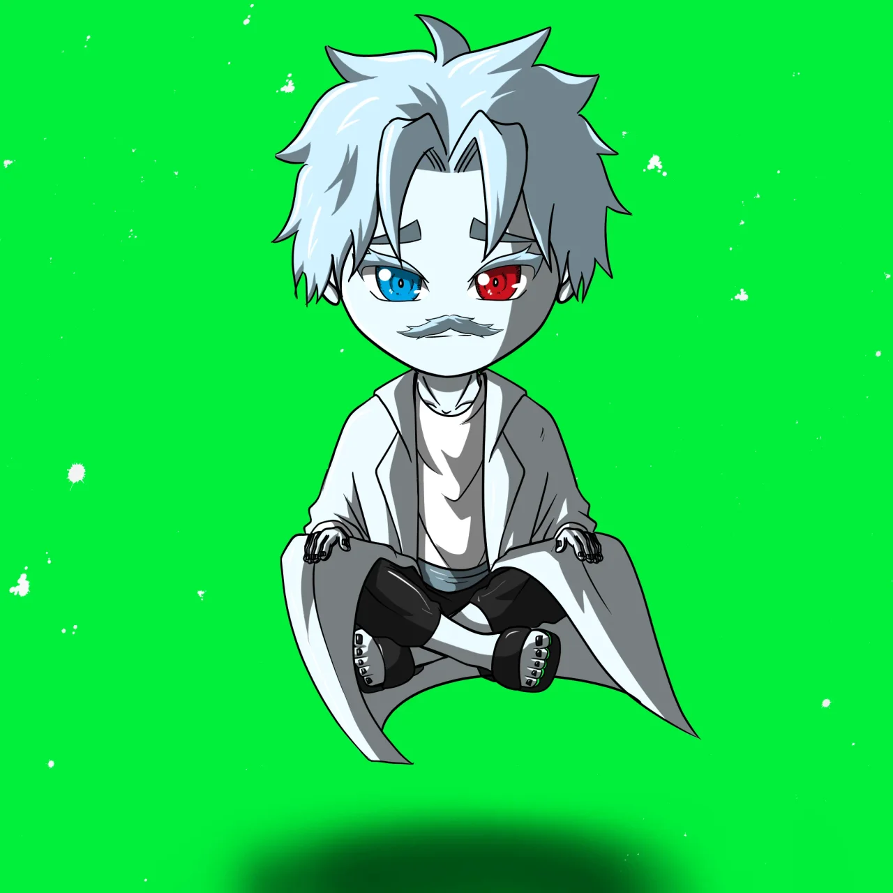 ALIEN #182. Version Chibi du NFT Alienzone.