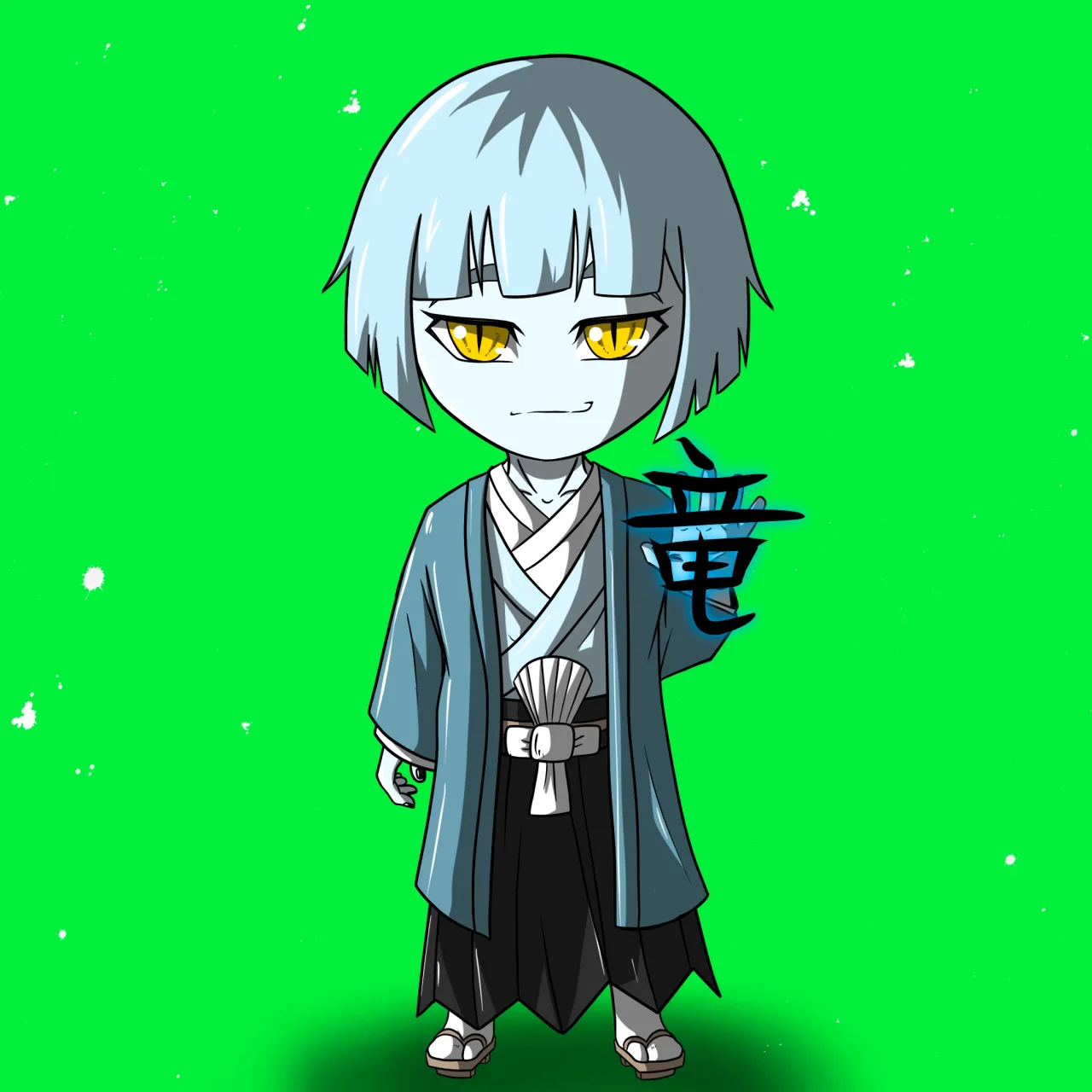 ALIEN #193. Alienzone NFT Chibi artwork.