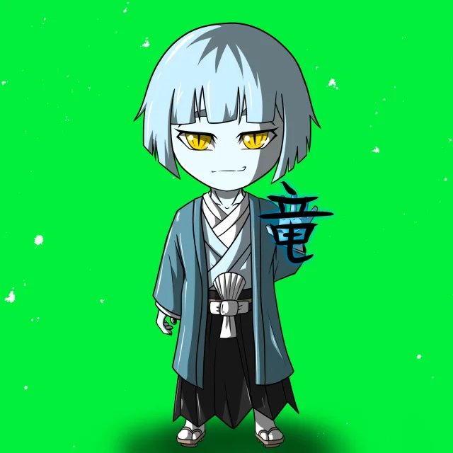 ALIEN #193. Alienzone NFT Chibi artwork.