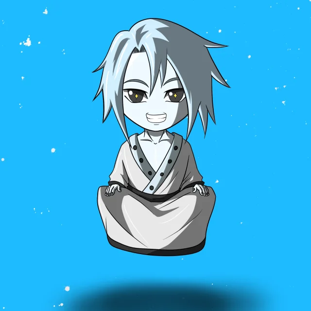 ALIEN #2. Alienzone NFT Chibi artwork.