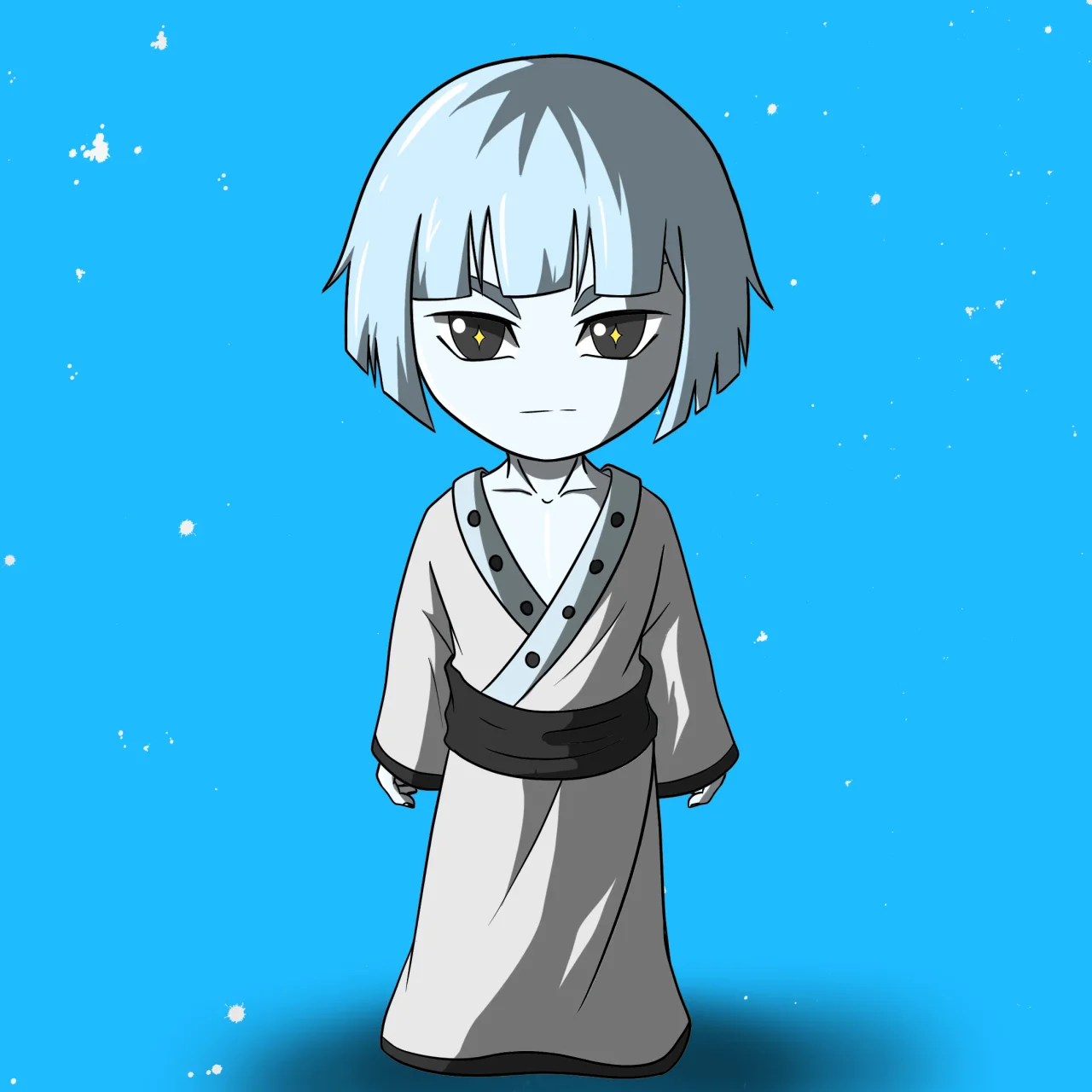 ALIEN #20. Alienzone NFT Chibi artwork.