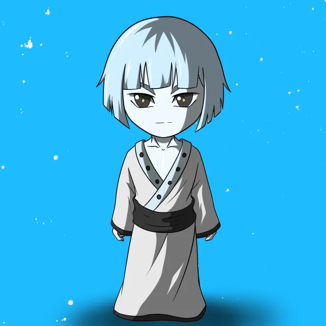 ALIEN #20. Alienzone NFT Chibi artwork.