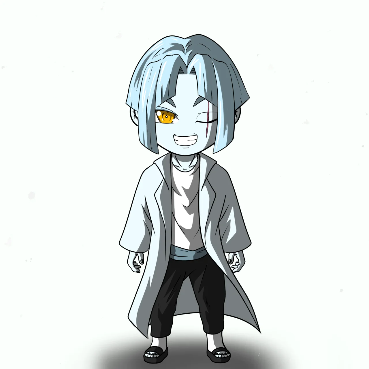 ALIEN #203. Alienzone NFT Chibi artwork.