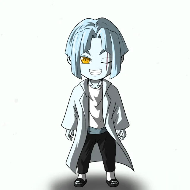 ALIEN #203. Alienzone NFT Chibi artwork.