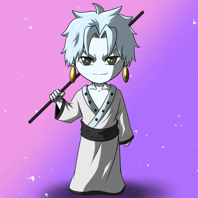 ALIEN #204. Alienzone NFT Chibi artwork.