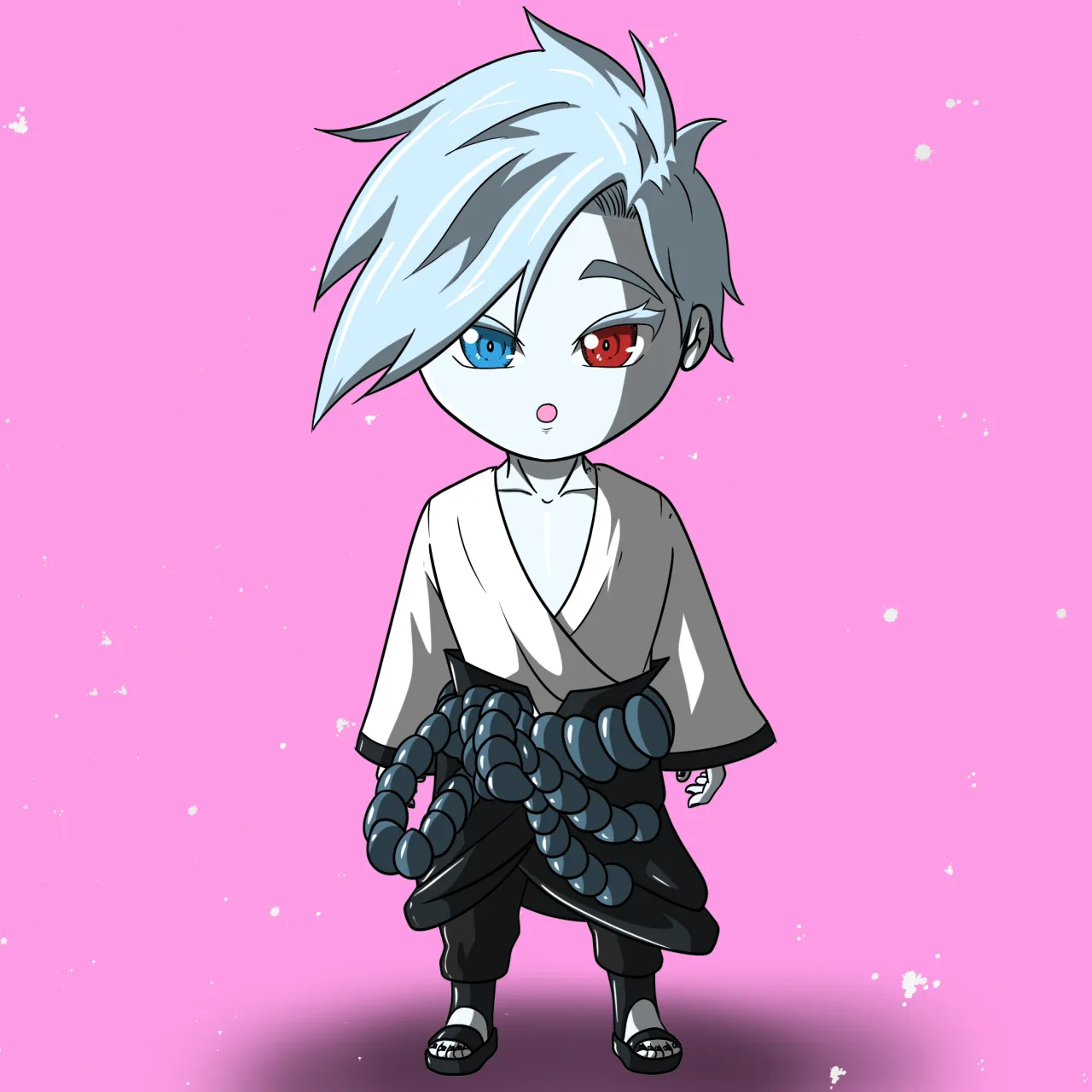 ALIEN #213. Version Chibi du NFT Alienzone.