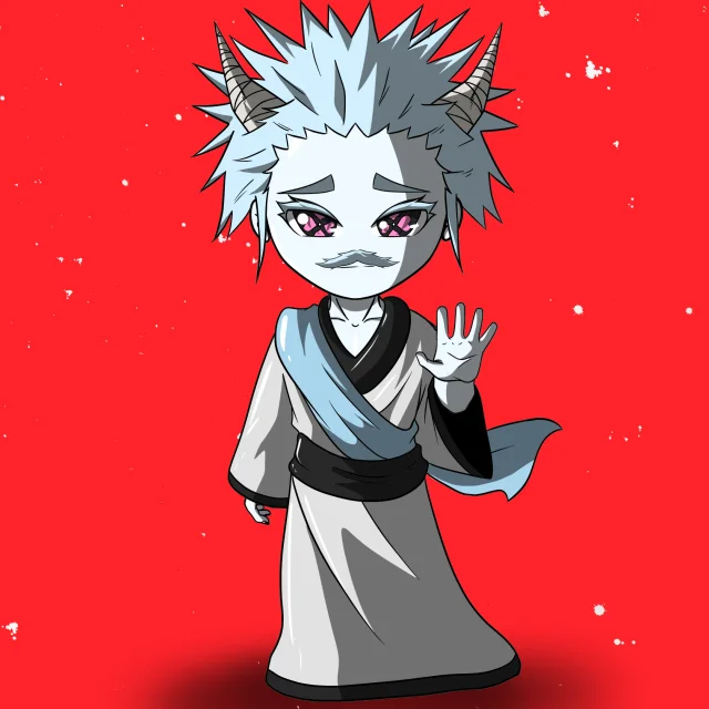 ALIEN #217. Alienzone NFT Chibi artwork.