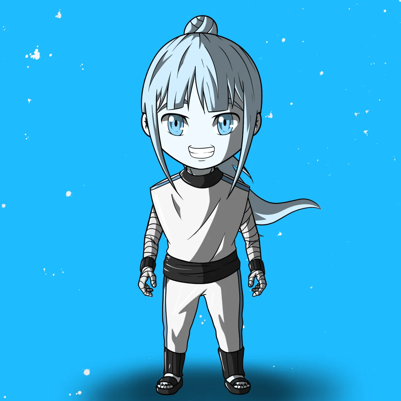 ALIEN #224. Alienzone NFT Chibi artwork.
