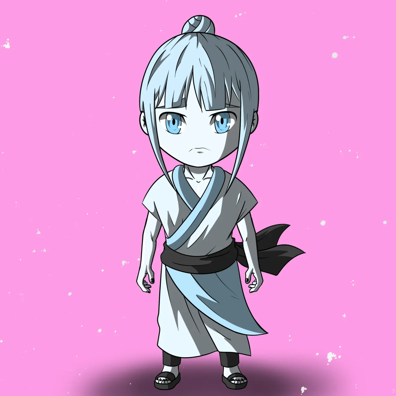 ALIEN #230. Alienzone NFT Chibi artwork.