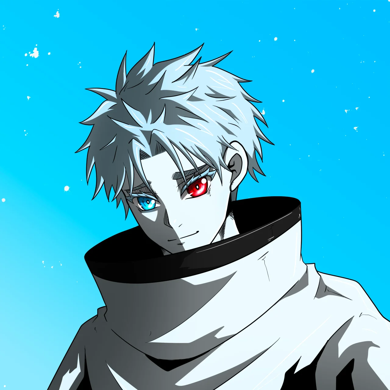 ALIEN #239. Alienzone digital collectible artwork. Eyes: Kôsaiishoku; Hair: Sanzoku; Mark: None.