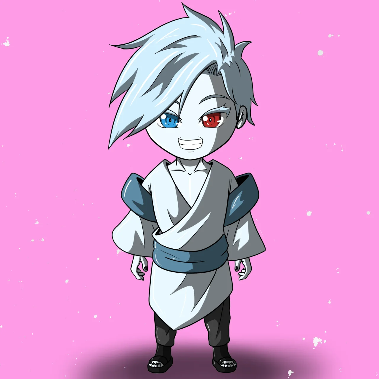 ALIEN #244. Alienzone NFT Chibi artwork.