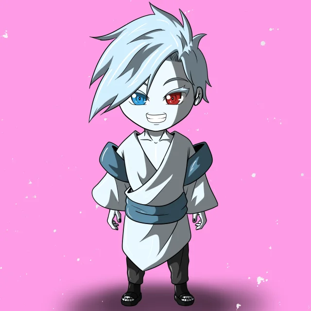 ALIEN #244. Alienzone NFT Chibi artwork.