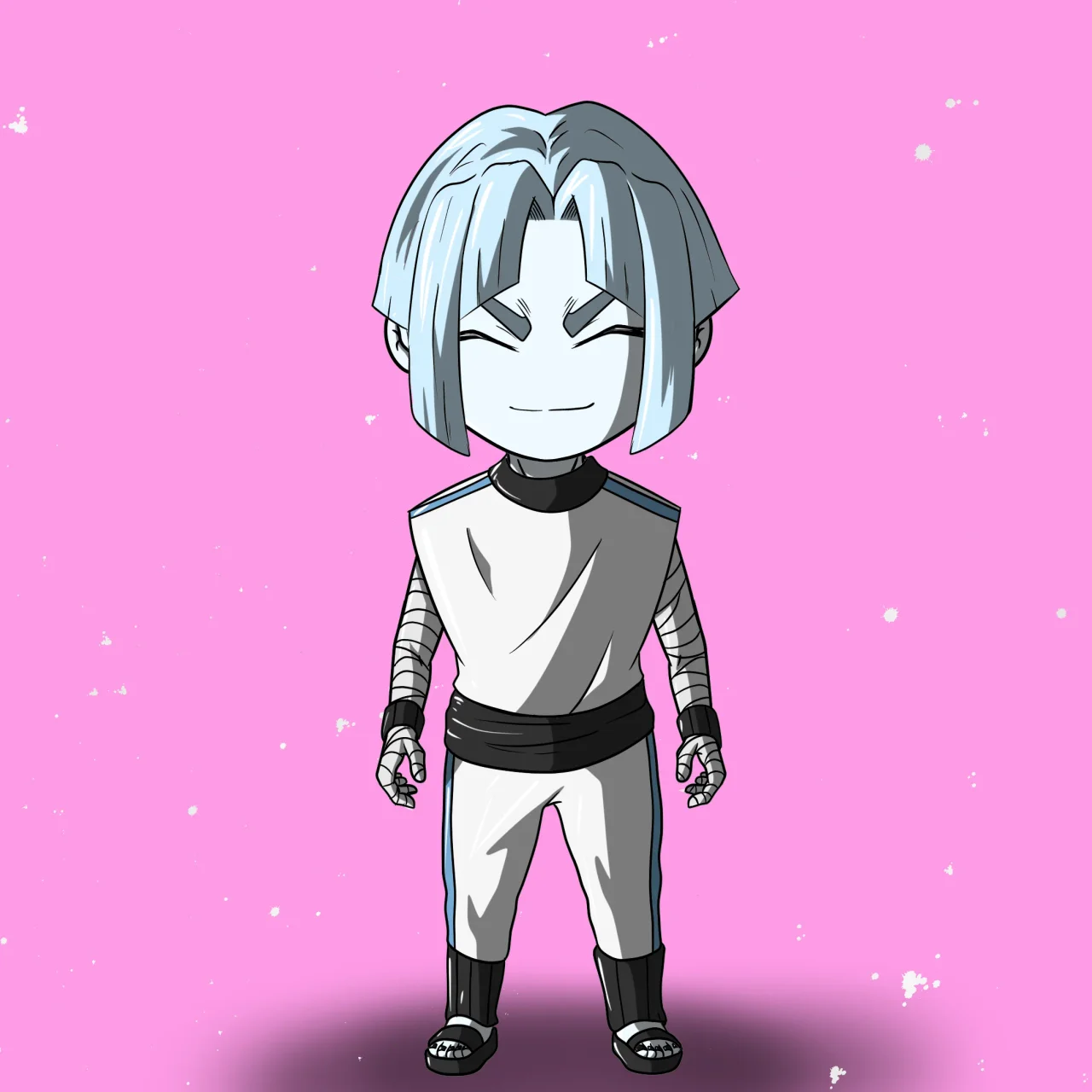 ALIEN #250. Alienzone NFT Chibi artwork.