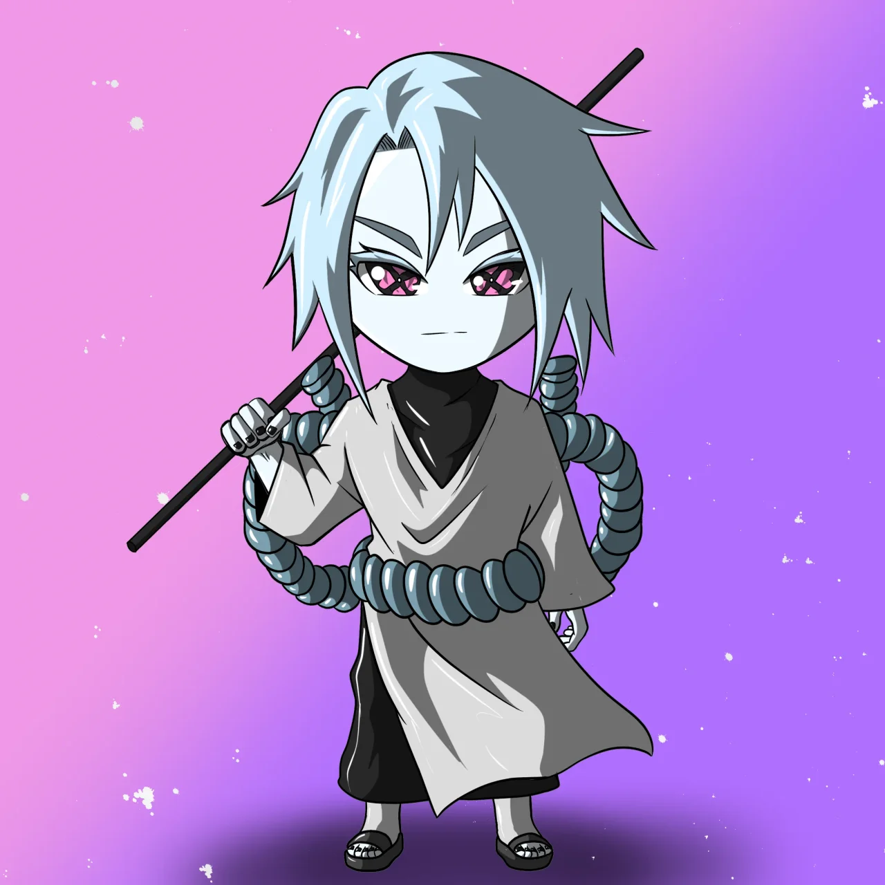 ALIEN #259. Alienzone NFT Chibi artwork.