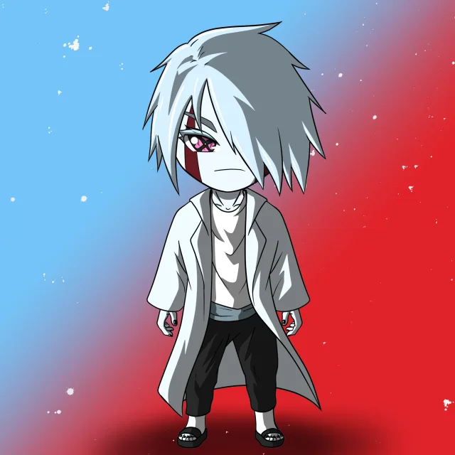 ALIEN #266. Alienzone NFT Chibi artwork.
