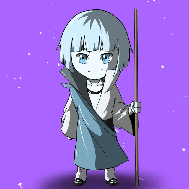 ALIEN #272. Alienzone NFT Chibi artwork.